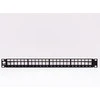 NETRACK 104-21 patch panel Keystone 19 colių 24 jungtys FTP su lentyna