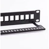 NETRACK 104-20 patch panel Keystone 19 colių 24 jungtys UTP su lentyna