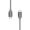 USB kabelis Nevox USB-C - USB-C 2 m Pilkas (1654)