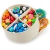 Viga New Classic Toys Įvairiaspalvių karoliukų rinkinys