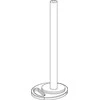 Laikiklis Neomounts NEWSTAR GROMMET AND POLE (40 CM) FPMA-D960 &amp; FPMA-D960D - Juodas
