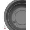 Nicoli ø60x24cm dubuo Thetis 60 antracito spalvos
