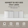 Niimbot etiketės ER 40x30mm 230vnt Permatomos B21, B21S, B3S, B1