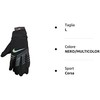 „Nike Dri-FIT“ lengvos moteriškos bėgimo pirštinės, juodos N1004258904 (XS)