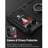 Nillkin CamShield Armor Pro dėklas, skirtas iPhone 14 Pro Max (juodas)