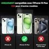 Nillkin CamShield Pro dėklas, skirtas iPhone 15 Plus (juodas)