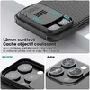 Nillkin CamShield Pro dėklas, skirtas iPhone 15 Pro (juodas)