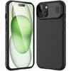 Nillkin CamShield Pro dėklas, skirtas iPhone 15 Plus (juodas)