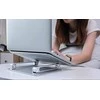 Nillkin ProDesk Adjustable nešiojamo kompiuterio stovas sidabrinės spalvos