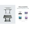 Nillkin ProDesk Adjustable nešiojamo kompiuterio stovas sidabrinės spalvos