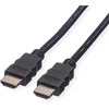 ROLINE HDMI didelės spartos kabelis su eternetu, HDMI M - HDMI M 5 m, 5 m, HDMI A tipo (standartinis), HDMI A tipo (standartinis), 1920 x 1080 pikselių, 3D, juodas