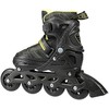 Riedučiai Nils Extreme NA11002 juodi-geltoni - PU70 mm/82A (S 31-34)