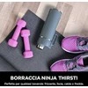Gertuvė Ninja, 700 ml, mėlynos spalvos
