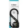 Nite Ize Caribbean S- Biner Dual # 4, juodasis nerūdijantis plienas (SB4-03-01)