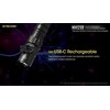 Žibintuvėlis - Nitecore MH12SE 1 800 liumenų 405 m USB-C įkraunamas LED žibintuvėlis