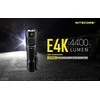 E4K žibintuvėlis Nitecore 4400L