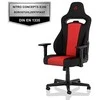 Žaidimų kėdė Nitro Concepts E250 Gaming Chair, Juoda-raudona
