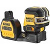 DEWALT.LASER LINIOWY 12/18V DCE825NG18 Žalias + 5-PUNKTOWY
