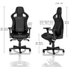 Žaidimų kėdė Noblechairs EPIC Juodas Edition Vinyl/PU hybrid leather Gaming Chair, Juoda