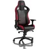 Žaidimų kėdė Noblechairs EPIC mousesports Edition PU-Leather Gaming Chair, Juoda-raudona