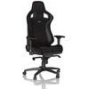 Žaidimų kėdė Noblechairs EPIC PU-Leather Gaming Chair, Juoda-raudona