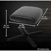 noblechairs Footrest 2 – PU Juodas