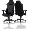 Žaidimų kėdė Noblechairs HERO PU-Leather Gaming Chair, Juoda-mėlyna