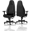 Žaidimų kėdė Noblechairs ICON Juodas Edition Vinyl / PU hybrid leather Gaming Chair, Juoda