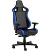 Žaidimų kėdė Noblechairs EPIC Comapct Gaming Chair, Juoda/Carbon/Mėlyna