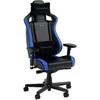 Žaidimų kėdė Noblechairs EPIC Comapct Gaming Chair, Juoda/Carbon/Mėlyna