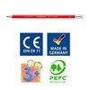 Staedtler - Noris ištrinami spalvoti pieštukai su trintuku – 24 vnt. (144 50NC24)