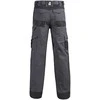 North Ways Darbo kelnės Nine Worths Adam 1204 pilkios/juodos, dydis 46