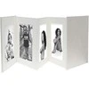 Nuotraukų rėmelis Deknudt Leporello pilka 8x13x18 linas, 8 nuotraukos A66DC7 8PH