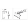 Nuotraukų rėmelis Walther Chair 30x40cm Aluminio, sidabrinis