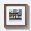 Nuotraukų rėmelis Walther Fiorito riešutmedis 30x30 Mediena su įsk. Passepartout EF330N