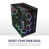 Nzxt Ventiliatorius F140 RGB DUO (RF-D14SF-B1)