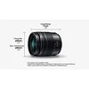 Objektyvas Panasonic Lumix Vario 12-60mm f/3.5-5.6 G Power OIS Asph be originalios dėžutės