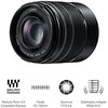 Objektyvas Panasonic LUMIX G Vario 45-150mm f/4-5.6 Asph. Mega O.I.S. (H-FS45150-K) Juodas