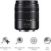 Objektyvas Panasonic LUMIX G Vario 45-150mm f/4-5.6 Asph. Mega O.I.S. (H-FS45150-K) Juodas