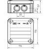IP66 vandeniui atspari jungiamoji dėžutė EWIMAR BOX-1