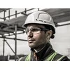 Apsauginiai akiniai Uvex i-Works skaidria linze, supravision excellence (nesibraižantys ir nerasojantys) padengimas, juodos/mėlynos kojelės