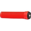 Vairo rankenėlės ODI Soft Longneck BMX Flangless 135mm Fire red