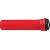 Vairo rankenėlės ODI Soft Longneck BMX Flangless 143mm Fire red