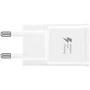 EP-TA200EWE + EP-DR140AWE Samsung 15W Kelioninis kroviklis + USB-C Data kabelis balos spalvos (OOB Bulk)