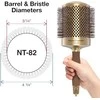 Olivia Garden NanoThermic Ceramic+Ion Round 82 mm skustuvas