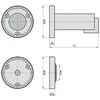 Olympia Olymp Magnet-Türfeststeller TS 240