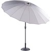 Beliani Lumarko Garden Umbrella - 255 cm pilka BAIA!