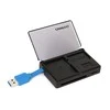 Kortelių skaitytuvas Omega (OUCR33IN1) (Micro SDHC,SDHC,SDXC USB 3.0) juodas