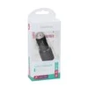 Omega automobilinis įkroviklis 2xUSB 2100mA metalinis, juodas (43342)