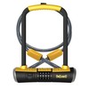 OnGuard dviračio spyna Combo DT 8012C U-Lock 115x230 mm juoda-geltona(ONG-8012C)